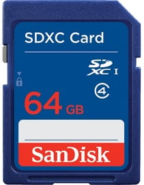 Mälukaart SanDisk 64GB SDHC UHS-I Class4