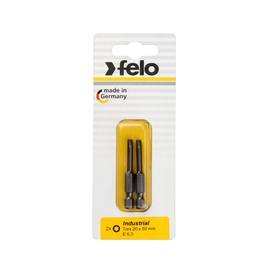 Atsuktuvų antgalių komplektas Felo 03620536, Torx 20, 50 mm, 2 vnt.