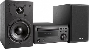 Музыкальный центр Denon D-M41 Black, 30 Вт, черный