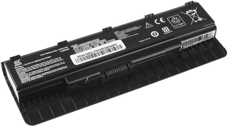 Klēpjdatoru akumulators Green Cell Ultra Laptop Battery For Asus G551 6800mAh
