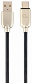 Gembird USB To USB Type - C Premium Rubber Black 2m