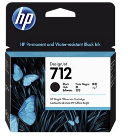 Printera kasetne HP 712, melna, 80 ml