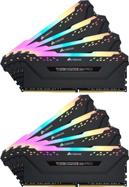 Corsair Vengeance RGB PRO Black 128GB 3600MHz CL18 DDR4 KIT OF 8 CMW128GX4M8X3600C18