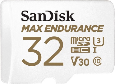 Atmiņas karte Sandisk Max Endurance 32GB microSDHC UHS-3 Class 10