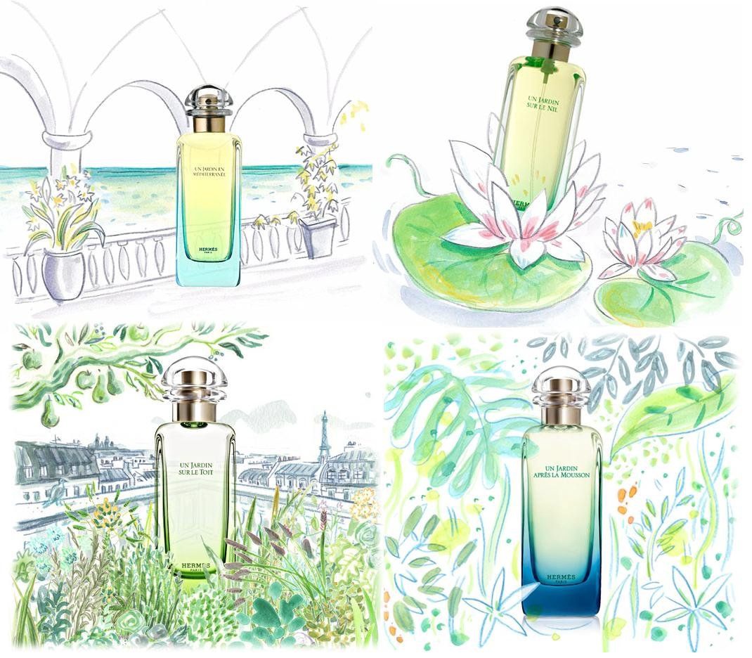 hermes un jardin collection