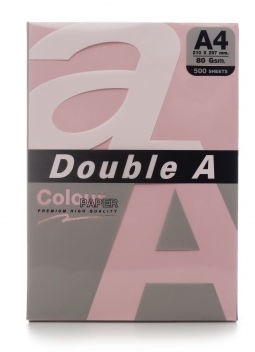 Paber Double A, A4, 80 g/m², roosa
