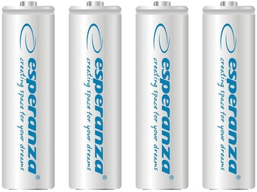 Uzlādējamās baterijas Esperanza, AA, 2000 mAh, 4 gab.
