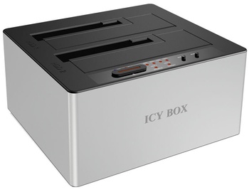 RaidSonic Docking Station For 2x 2.5''/3.5'' HDD Case USB 3.0 White
