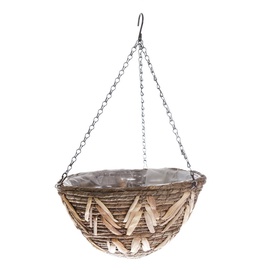 Puķu pods Garden Center Hanging Flower Pot Ø35cm 30846 Brown