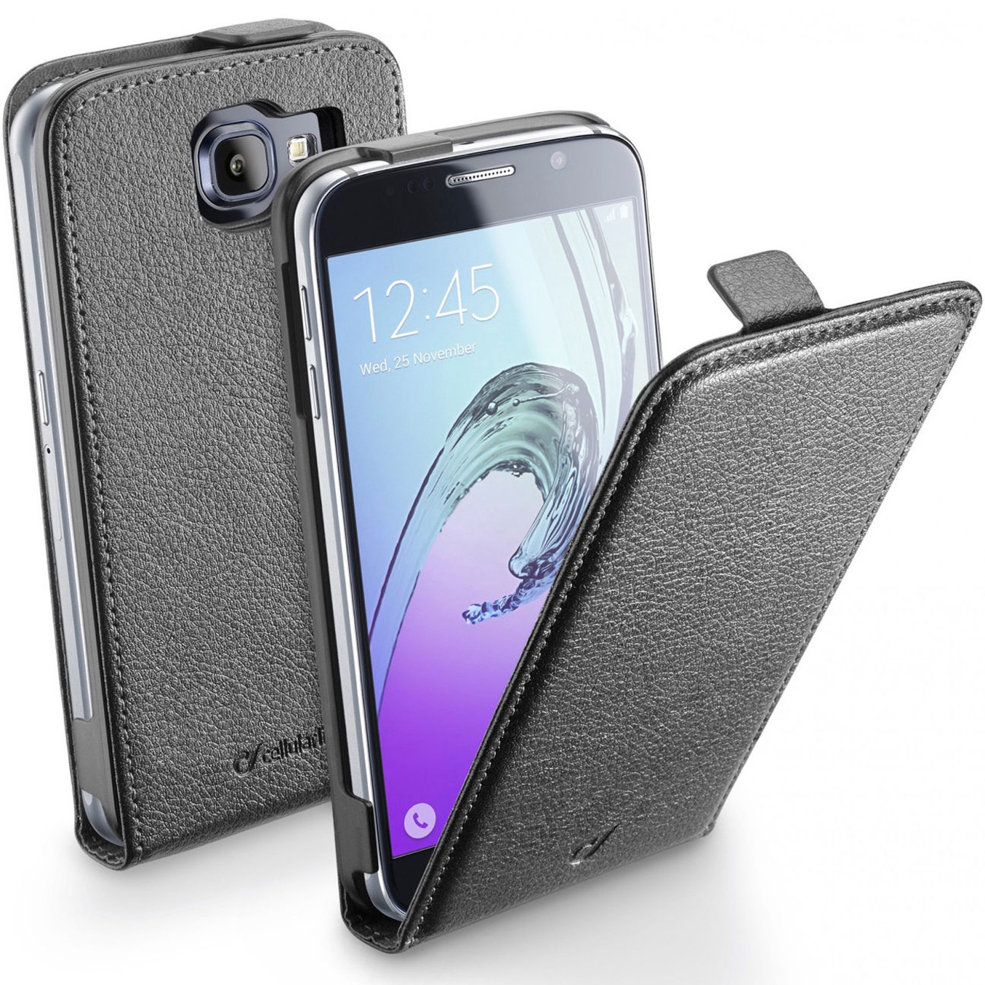 Cellular Line Flap Essential Case For Samsung Galaxy A5 A510 Black - 1a.lt