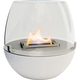 TenderFlame Table Burner Tulip FlatWick 14cm White