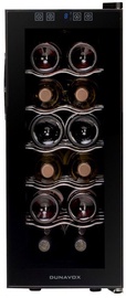 Vyno šaldytuvas Dunavox DAT12.33C Black