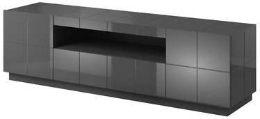 TV galds Cama Meble Reja, pelēka, 184 cm x 45 cm x 57.5 cm