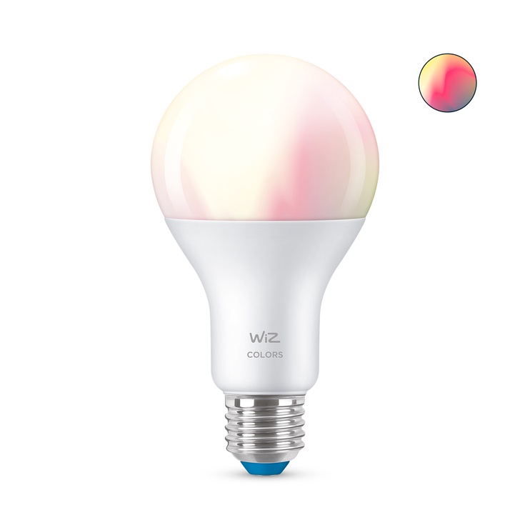 Лампочка WiZ LED, rgb, E27, 13 Вт, 1521 лм