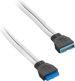 CableMod ModFlex Internal USB 3.0 Extension 0.5m White