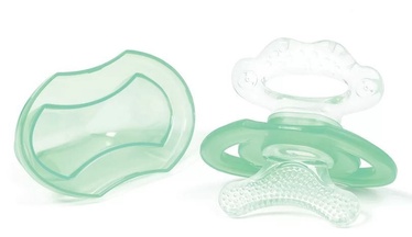 BabyOno Soft Silicone Teether Green 1008/03