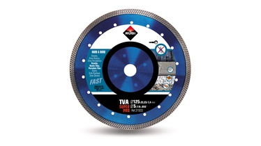 Griešanas asmens Rubi Diamond Cutting Disc TVA 125 Super Pro