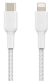 Vads Belkin, USB Type C/Apple Lightning, balta