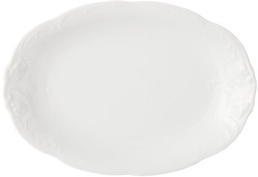 Taldrik Porcelana Krzysztof Fryderyka, valge