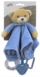Игрушка для сна Tulilo Teddy Bear 5123A, бежевый/голубой