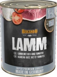 Koerte märgtoit (konserv) Belcando Wet Dog Food With Lamb 800g