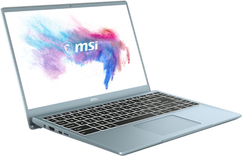 Ноутбук MSI Modern 14 B10MW-246PL Blue, Intel® Core™ i5-10210U Processor, 8 GB, 512 GB, 14 ″, Intel UHD Graphics, синий