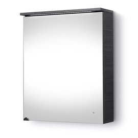 Шкаф для ванной Riva Essence SV60-8A, серый, 18 x 60 см x 70 см