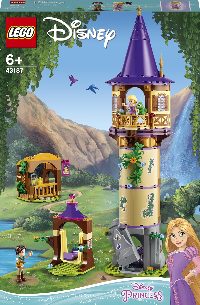 Konstruktor LEGO® │ Disney Rapuntsli torn 43187, 369 tk