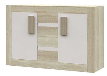 Idzczak Meble Mediolan 4S2D Chest Of Drawers Sonoma Oak White