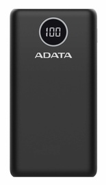 Зарядное устройство - аккумулятор Adata, 20000 мАч, черный