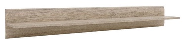 Black Red White Azteca II Shelf 150x20 San Remo Oak