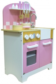 4IQ Daisy Beautiful Wooden Kitchen Pink/White