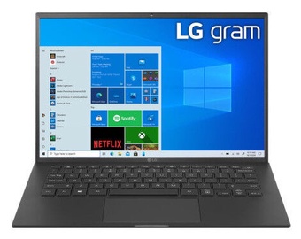 Portatīvais dators LG Gram 14Z90P-G DE, Intel® Core™ i5-1135G7 (8 MB Cache, 2.4 GHz), 16 GB, 512 GB, 14 "