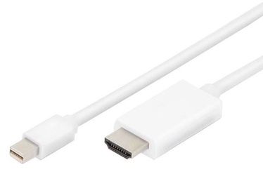 Juhe Assmann Displayport / HDMI, valge, 2 m