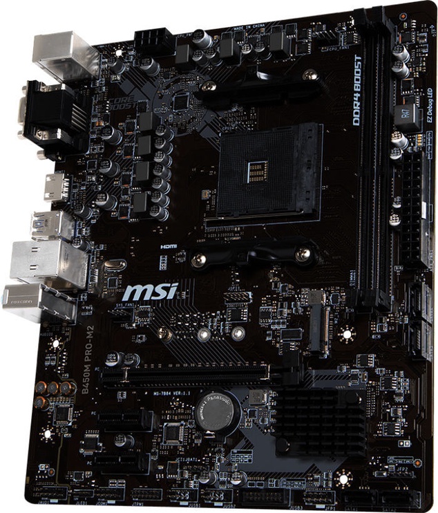 Pagrindinė plokštė MSI B450M PRO-M2