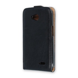 Mocco Vertical Leather Case For Samsung Galaxy J5 J530 Black