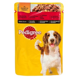 Konservuotas ėdalas suaugusiems šunims Pedigree, su jautiena, 100 gr