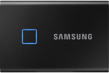 Cietais disks Samsung T7 Touch, SSD, 2 TB, melna