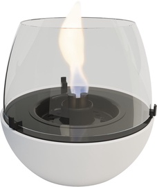 TenderFlame Table Burner Tulip 3W 18cm White