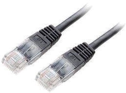 Equip U/UTP CAT. 5E Patch cable 3m Black