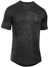 T-krekls, vīriešu Under Armour, brūna/zaļa, XS