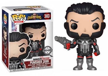 Funko Pop! Games Marvel Contest Of Champions Punisher 2099 Exclusive 303