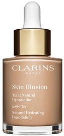Clarins Skin Illusion Natural Hydrating Foundation SFP15 30ml 109
