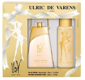 Ulric De Varens Gold Issime 75ml EDP + 125ml Deodorant Spray