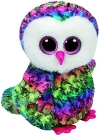 Pliušinis žaislas TY Beanie Boos Multicolor Owl, 24 cm