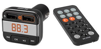 ACME F330 Bluetooth FM Transmitter/Charger