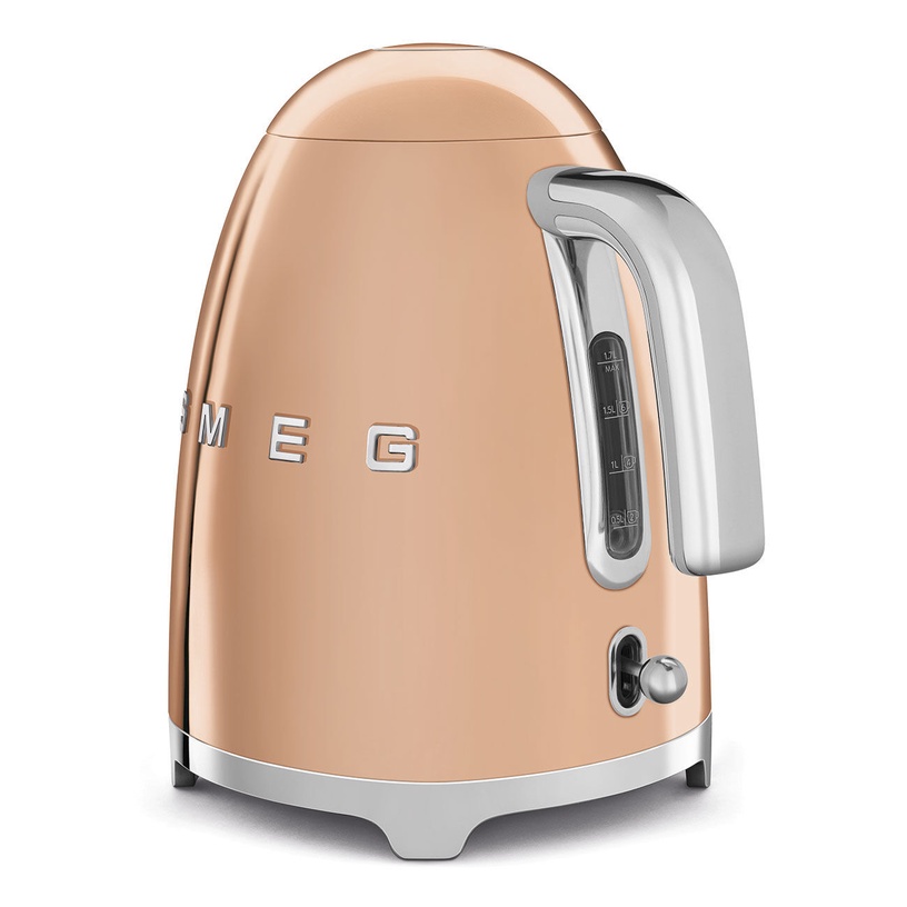 Elektriline veekeetja Smeg KLF03RGEU, 1.7 l, kuldne/roostevaba teras