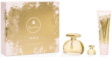 Tous The Original Gold 100ml EDT + 150ml Body Lotion + 4.5ml EDT
