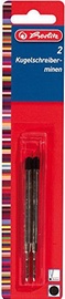 Herlitz Refill For Ball Point Pen 2PCS Black