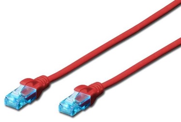 Digitus CAT 5e UTP Cable Red 5m